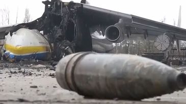 Antonov An-225 Mriya komplett zerstört